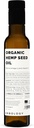 Erbologi Økologisk Hamp Seed Oil 8.5 fl oz - Cold- Pressed - Rich in Omega-3 - Kilde til D-vitamin - Lige fra Farm - Non- GMO - Ingen tilsætningsstoffer eller konserveringsmidler - Genanvendelige glasflaske