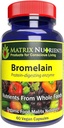 BROMELAIN - Højt potent, 100% organisk, protein- digitaliseringsenzym! Forbedre fordøjelsen - Veganske kapsler (60ct)