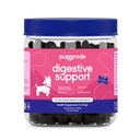 PupGrade fordøjelsesfremmende support tygger til hunde - Prebiotiske og probiotiske tillæg med enzymer Blend - Upset Mave, Diarré, tarm, og immunforsvar - Græskar, blåbær, Mineral Oil - 60 bløde tygger