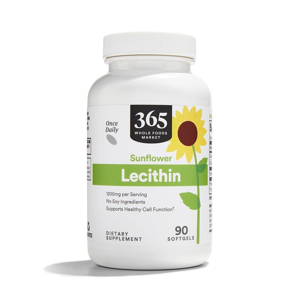 365 af Whole Foods Market, Sunflower Lecithin, 90 ct