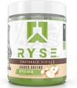 RYSE Loaded Green Superfood Powder - Apple Juice - Dagligt tillæg med grønne balance, BettaBerries & Sudre Fiber - Understøtter fordøjelse, immunitet & energi - Ingen kunstige sødestoffer - 30 Servere