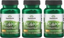 Swanson Maksimal styrke Peak ATP- Natural Supplement Fremme Cellular Energy Support - Understøtter fysisk ydeevne og fremmer sund blodgennemstrømning - (30 Veggie kapsler, 400mg Hver) 3 Pack