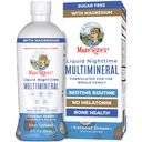 MaryRuth Organics Flydende Nighttime Multimineral Measurement; No Melatonin Measurement 124; Sengetid Routine Routine Measurement 124; Magnesium Citrate Measurement 124; Calcium Measurement 124; Zink Measurement 124; Vitamin D3 Measurement - Vegan Measurement Free Measurement 124; Gluten Free Measurement 124; 15,22 Oz