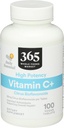 365 af Whole Foods Market, High Potency Vitamin C +, 80mg Citrus Bioflavonoider, Vegan, 100 tabletter