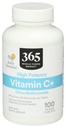 365 af Whole Foods Market, High Potency Vitamin C +, 80mg Citrus Bioflavonoider, Vegan, 100 tabletter