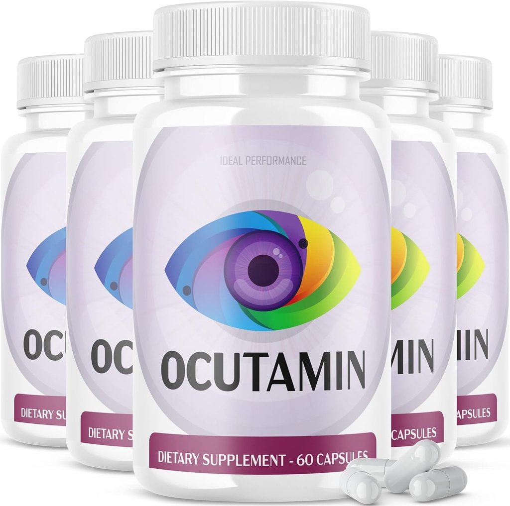 IDEAL YDEEVNE (5 stk.) Ocutamin Vision Pills Supplement (300 kapsler)