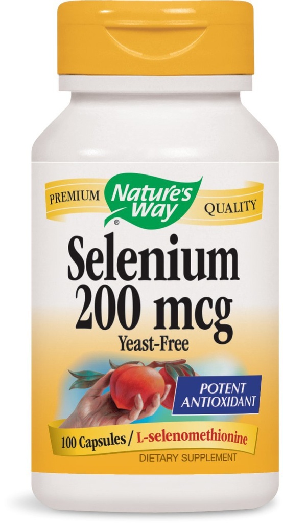 Selen 200mcg 100 kapsler (pakke med 2)