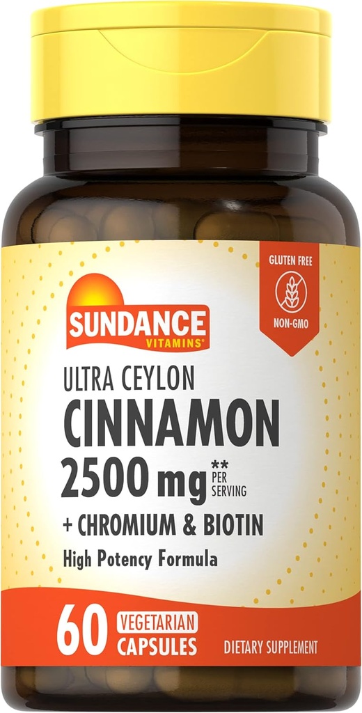 Sundance Ceylon Cinnamon Kapsler 2500mg