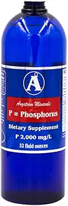 Phosphorsupplement - Angstrom mineraler Flydende ionisk Phosphorus 2000ppm - 32oz