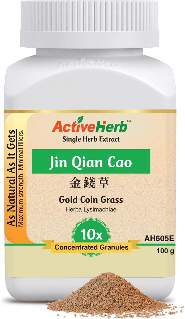 Active Herb - Jin Qian Cao (Gold Coin Grass) - 10 x Koncentreret Granulat