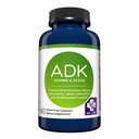 MD.Life ADK Vitamin Supplement - Vitamin D3 K2 og A Complex - 60 kapsler - Høj potens Vitamin ADK til ben og hjerte sundhed støtte
