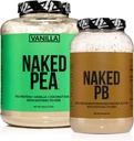NAKED Dairy Free Protein Bundle: 5LB Vanilla Pea og 2LB PB