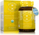 Holy Basilikum Kapsler - USDA Organic Vitamin B6 Kapsler; High Strength Vitamin B6 og 2,5% Ursolic Acid