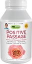 ANDREW LSSMAN Positive Passage 60 Kapsler - Natural Menopausal Support and Balance for Women 's Hormone Levels. med Soy Isoflavones, Black Cohosh, Dong Quai, Damiana. Ingen tilsætningsstoffer