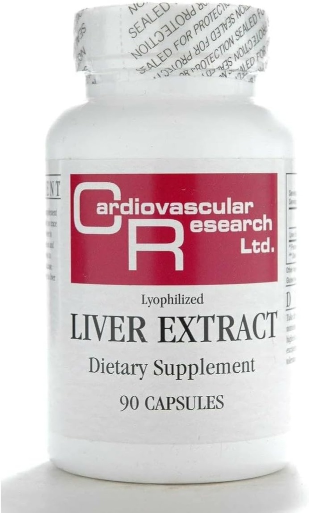 Økologiske formler Lever Udtræk Lyofilized 90cp