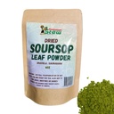 RastaMan Stew Græsset Tørret Soursop Tea Økologiske blade Pulver, Pure Graviola Leaf Extract / Guanabana blade / Sour Sop Stem - Rich in Antioxidant and Nutrients - Ingen Konserveringsmiddel (4oz) Brown