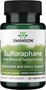 Swanson Sulforaphane - Broccoli Sprut Udtræk Support Cellular, GI Tract, og Lever sundhed - Naturligt supplement Standardiseret til 0,4% Sulforaphane - (60 Veggie kapsler, 400mcg Hver)