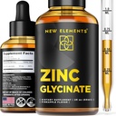 Zinktilskud 50mg 124; Flydende Zinktilskud 124; Zinkglycinat Drops til voksne