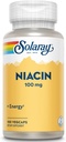 SOLARAY Niacin 100 mg, vitamin B3