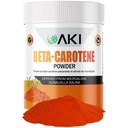 AKI Beta Caroten 10% pulver (1,5 oz / 42.52g) Højt koncentreret aroma Fælde af vitamin A, kan hjælpe til at understøtte kropsfunktioner, hud, immunsystem og øje - GMO fri & Vegansk Friendly