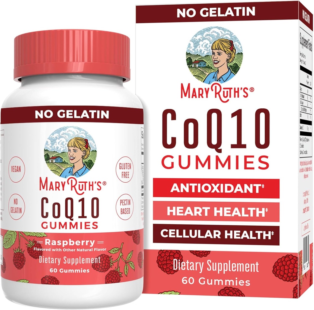 MaryRuth Organics CoQ10 Gummies Note 124; Coenzym Q10