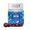 OLLY glødende hud vingummi, hydreret og ungdommelig hud, * Hyaluronsyre, collagen peptider, Sea Buckthorn, Plump Berry Flavor, 25 dages forsyning - 50 Greve