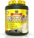 MAMMOTPROTEINPOWDER, HØJE PROTEINER, SUPERIOR TIMEMEDDELELSE FORMULA, WHEY PROTEIN CONCENTRAT & ISOLAT, HYDROLYZED WHEY & MÆLK PROTEIN ISOLAT, CASEIN, 6 BIOAVABLE DAIRY PROTEIN KILDER, LOW SUGAR, Vanila, 5 LB