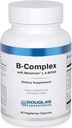 Douglas Laboratories B- Complex med Metafolin - Omfattende B-vitamintilskud - Energi & Hjernetilskud * - Med Folate, Biotin & Thiamin - Non- GMO - 60 vegetariske kapsler
