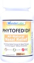 Wonder Laboratories Phytofed- DF All- Natural Nasal Relief and Decongestant, 250 tabletter