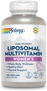 SOLARAY Liposomal Multivitamin til kvinder, Forbedret Absorption, High Potency w / Iron, D-vitamin, C-vitamin, B12, biotin, CoQ10, immunstøtte, ben sundhed, Vegan, 60 Servering, 120 VegCaps