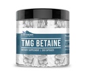 Earthborn Elements TMG betain Vandfri Trimethylglycin 200 Kapsler, Pure & Ufortyndet, Ingen tilsætningsstoffer