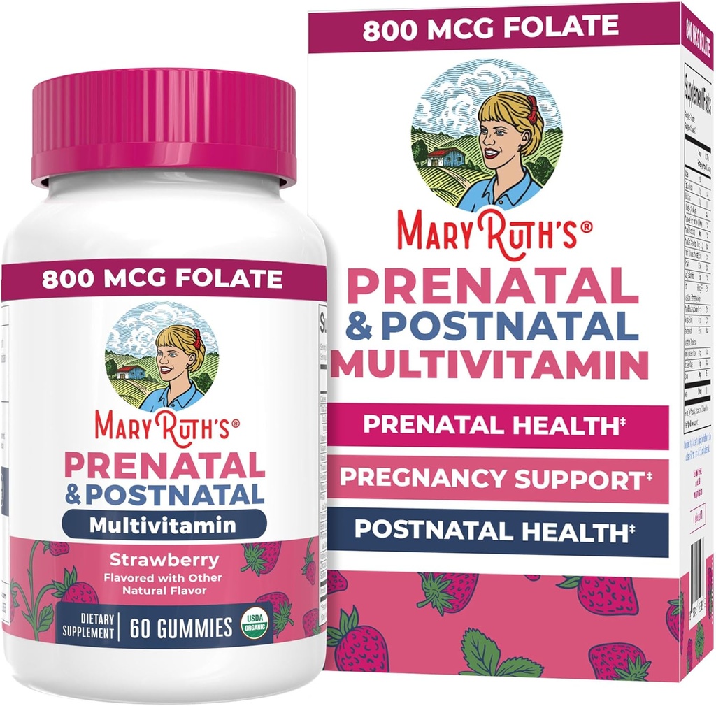 MaryRuth Organics Prenatal Vitamin til kvinder
