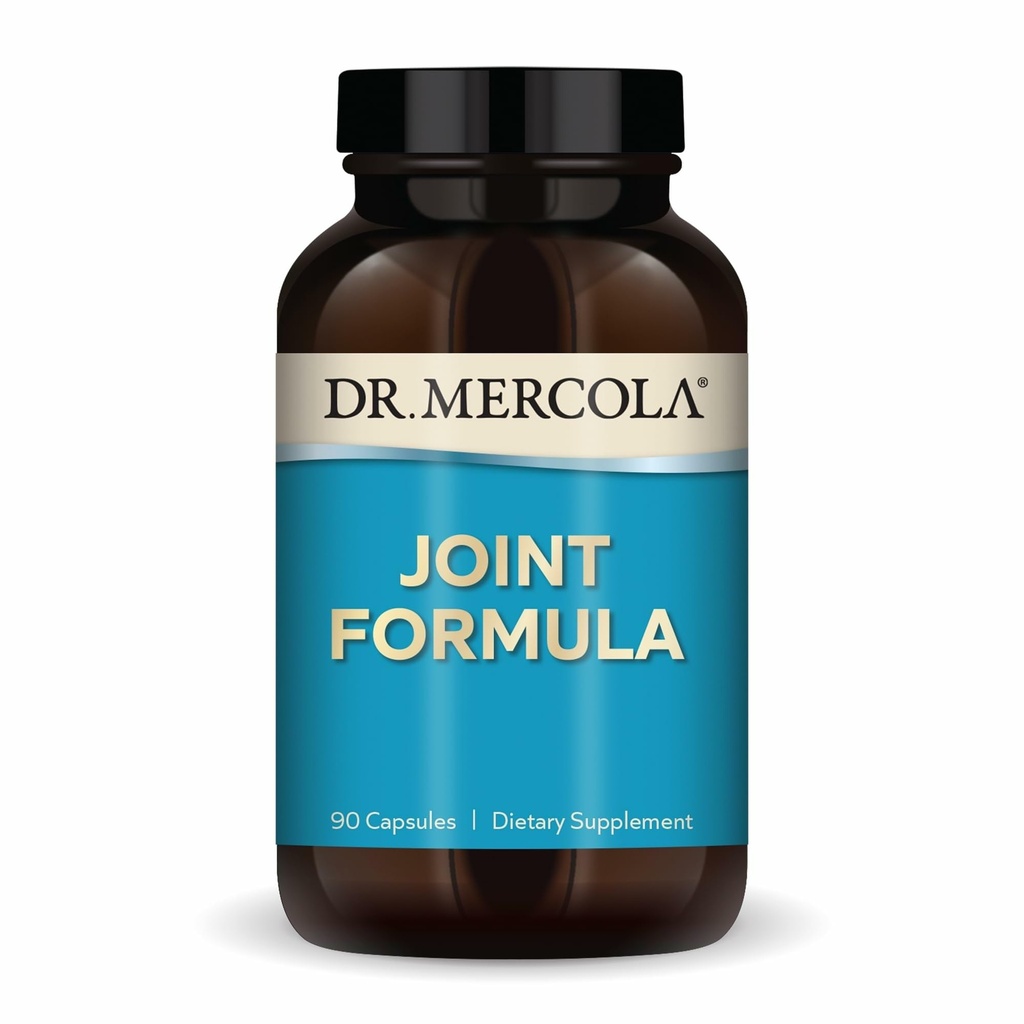Dr. Mercola Joint Formel - Understøtter Joint Comfort & Mobility - fra Natural Eggshell Membrane - Non-GMO & Gluten- Free - 90 Kapsler (90 Servering)