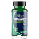 America Medic & Science Immunixa 7 i 1 immunforsvar Booster (60 kapsler) med vitamin A, C, D, Zink, Echinacea, Elderberry Mex124; Voksne Immunity Boosting Supplement 124; Natural, Non- GMO & Gluten- Free