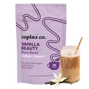 Copina Co. Vanilla Beauty Vegan Collagen Booster Creamer: Plant Based Collagen Support Smoothie Drink Vegan Creamy Blend Shup 124; Vanilla Flavor Shup 124; 1 Bag - 25 Serveringer pr Bag