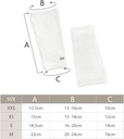Zinc- Infused albue Sleeves Bandage til børn med eksem - Wet Wrap terapi (XSmall)