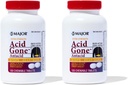Større syre Gone Extra Strength Antacida Chewable Tablets - Anti- Acid Relief - Acid Reflux Medicin for voksne - Opsat Mave, Syre fordøjelsesbesvær, og Heartburn Relief - Long- Language - 100- Count (2 Pack)