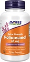 Now Foods Supplements, Policosanol 40mg med Pine Plant Steroler og Hawthorn, Ekstra Styrke, 90 Veg Kapsler
