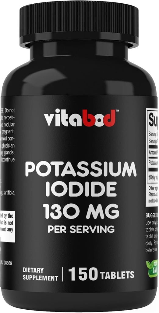 Kalium- diodiddiæt 130 mg per servering - 150 tabletter (2 flasker)