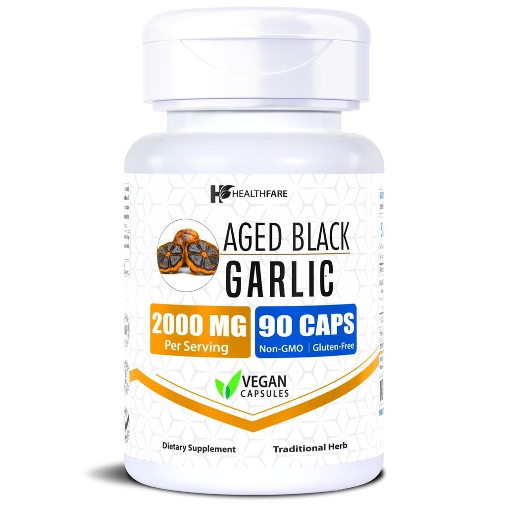 Healthfare Aged Black Hvidløg Supplement Pills