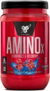 BSN Amino X Muscle Recovery & Endurance Powder med BCAA, 10 Bedste Aminosyrer, Keto Friendly, Koffein Free, Support Endurance, Zero Sugar, Blue Raz, 30 portioner (Packaging May Vary)