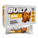 Bygget bar, Protein Bars, 17g Protein Snacks, On- The- Go Bars med kun 130 kalorier & 4g sukker, Saltet karamel, 12 Greve