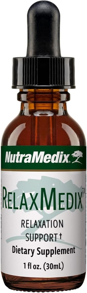 NutraMedic RelaxMedic Drops - Hvile og afslapning Support Supplement med Samento Cat 's Claw og Valerian Root Extract - Tincture for Unwinding og immunsystem Support (1oz / 30ml)
