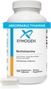XYMOGEN Benfotiamin 300mg - Højt biotilgængeligt thiamin B1 supplement Derivater til støtte for metaboliske, nerve + vaskulær sundhed (120 kapsler)