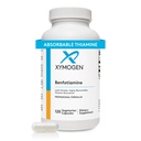 XYMOGEN Benfotiamin 300mg - Højt biotilgængeligt thiamin B1 supplement Derivater til støtte for metaboliske, nerve + vaskulær sundhed (120 kapsler)
