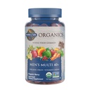 Life Organics Mænd 40 + Gummy Vitamin - Berry - Certificeret Organisk, Non- GMO, Vegan, Kosher Complete Multi - Methyl B12, C & D3 - Gluten, Soy & Dairy Free, 120 Real Fruit Gummies