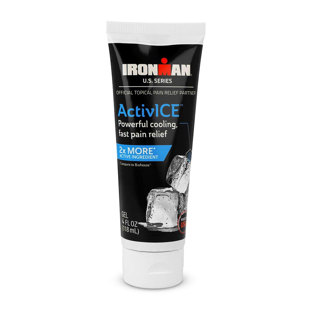 Curad IRONMAN Activice tematisk køleregel, smertestillende middel mod gigt, fælles, Muskel, Ryg & Kropsakker & Smerte, 4-oz (1 Greve)