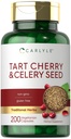 Carlyle Tart Cherry and Sellery Seed Supplement 124; 200 Kapsler