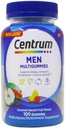 Centrum MultiGummies Gummy Multivitamin til mænd, Multivitamin / Multimineral Supplement med Selen, Antioxidanter og D3- vitamin, Assorted Fruit Flavor - 100 Greve