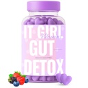 Gut Health Gummies for Women - Daglig Detox + Superfood, Probiotika 6Bill CFU 'er, fordøjelsesfremmende enzymer, Bloating Relief, Metabolisme, Vægttab, Brain, Mood, Hormonal Balance, Skønhed, Vegan, Kosher, 60ct